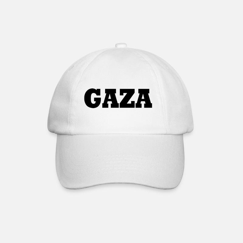 Gaza - Baseballkappe - Weiß/Weiß