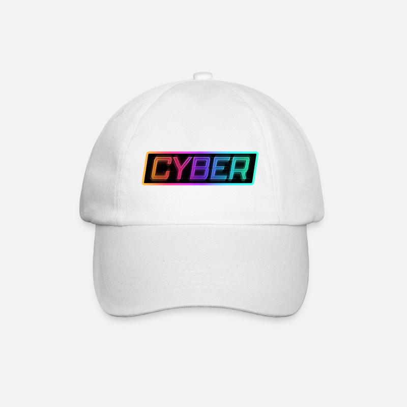 CYBER - Baseballkappe - Weiß/Weiß