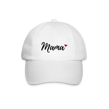 Maman maman maman maman - Casquette classique - blanc/blanc - Devant