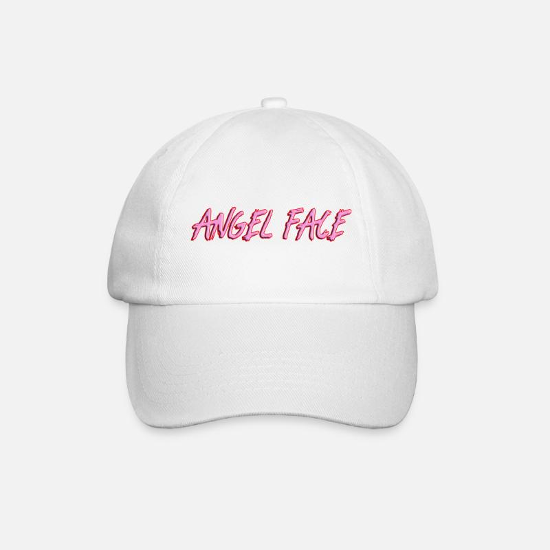 Angel face - Baseballkappe - Weiß/Weiß