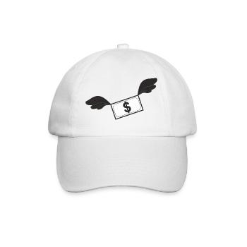 The box will add you wings! - Baseball Cap - white/white - Front