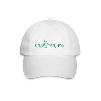 Kräuterhexe - Baseballkappe - Weiß/Weiß - Vorne