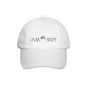 I am a Dutch boy - Baseball Cap - white/white - Front