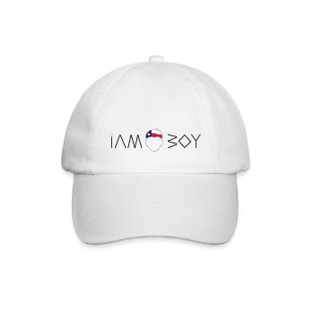 Je suis un garçon texan - Casquette classique - blanc/blanc - Devant