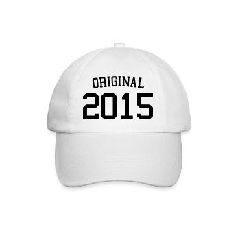 Original 2015 - 8 Years Old, 8th Birthday Kids - Baseball Cap - white/white - Front