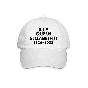 Queen elizabeth - Casquette classique - blanc/blanc - Devant