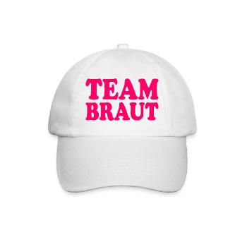 Team braut - Baseballkappe - Weiß/Weiß - Vorne