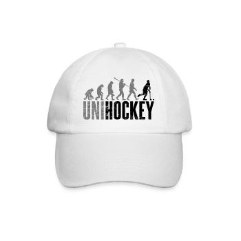 Unihockey - Baseballkappe - Weiß/Weiß - Vorne