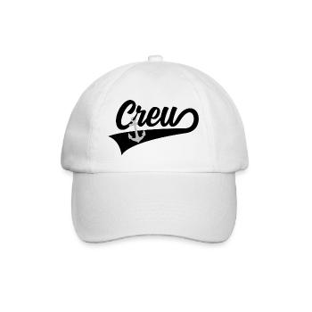 CREW STAFF BESATZUNG TEAM BOOT - Baseballkappe - Weiß/Weiß - Vorne