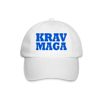 Krav maga - Casquette classique - blanc/blanc - Devant