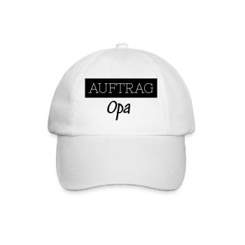 Order Grandpa Family Funny Gift - Baseball Cap - white/white - Front