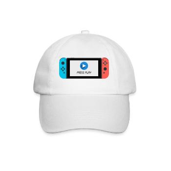 Switch - Baseballkappe - Weiß/Weiß - Vorne
