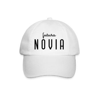 Futura Novia Engagement Bridal Shower Wedding - Baseball Cap - white/white - Front