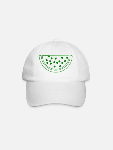 Pastèque - Baseballkasket - hvid/hvid