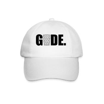 Gude Schobbe - Baseballkappe - Weiß/Weiß - Vorne