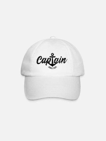 CAPTAIN SINCE 2021 - Baseballkappe - Weiß/Weiß