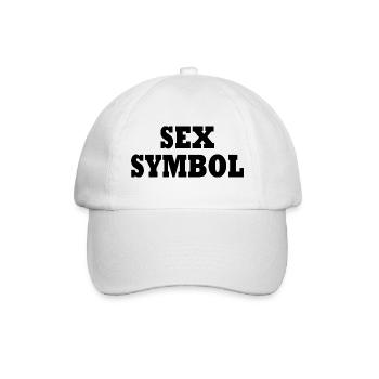 Sex symbol - Casquette classique - blanc/blanc - Devant