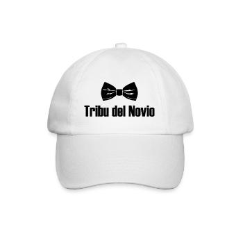 Tribu del Novio Groom's Tribe Wedding Groomsmen - Baseball Cap - white/white - Front