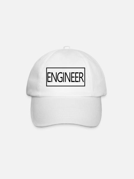 Ingeniero Orgulloso Estudiante Graduado de Ingeniería - Baseballkasket - hvid/hvid
