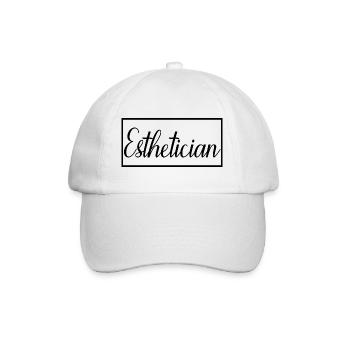 Cadeau d'esthéticienne diplômée fière d'esthéticienne - Casquette classique - blanc/blanc - Devant