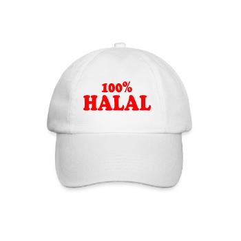 Halal - Baseballkappe - Weiß/Weiß - Vorne