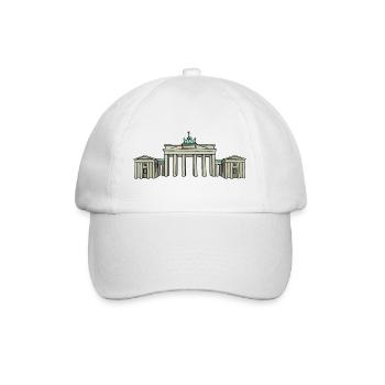 Brandenburger Tor BERLIN - Baseballkappe - Weiß/Weiß - Vorne