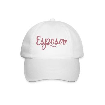Esposa Cute Wife To Be Bride Couple Wedding Gift - Baseball Cap - white/white - Front