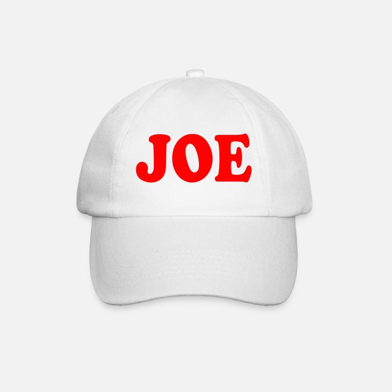 Joe - Baseballkappe - Weiß/Weiß