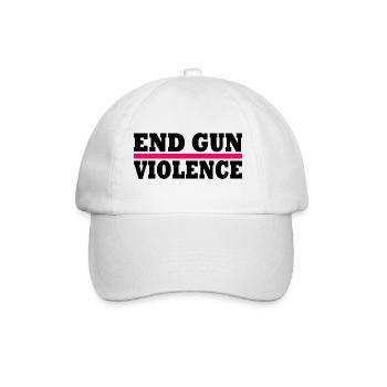 End gun violence - Casquette classique - blanc/blanc - Devant