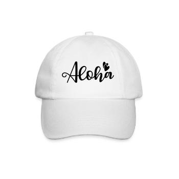Aloha - Casquette classique - blanc/blanc - Devant