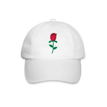 roses - Casquette classique - blanc/blanc - Devant