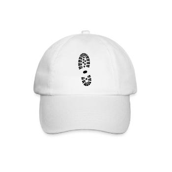 Footprint (super cheap) - Baseball Cap - white/white - Front