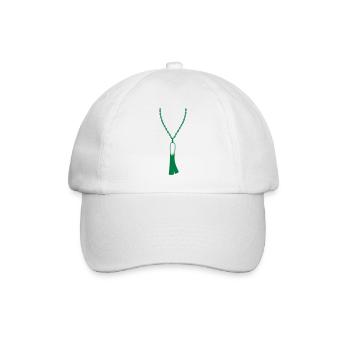 Jewelry leek necklace - Baseball Cap - white/white - Front