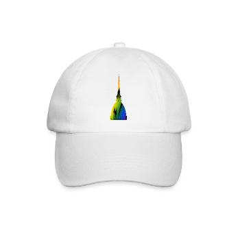 Turin Pride - Baseball Cap - white/white - Front
