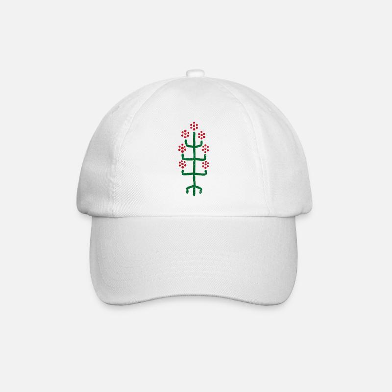 Fleur Minimale - Casquette classique - blanc/blanc