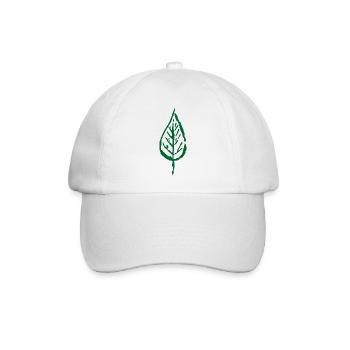 Feuille - Casquette classique - blanc/blanc - Devant