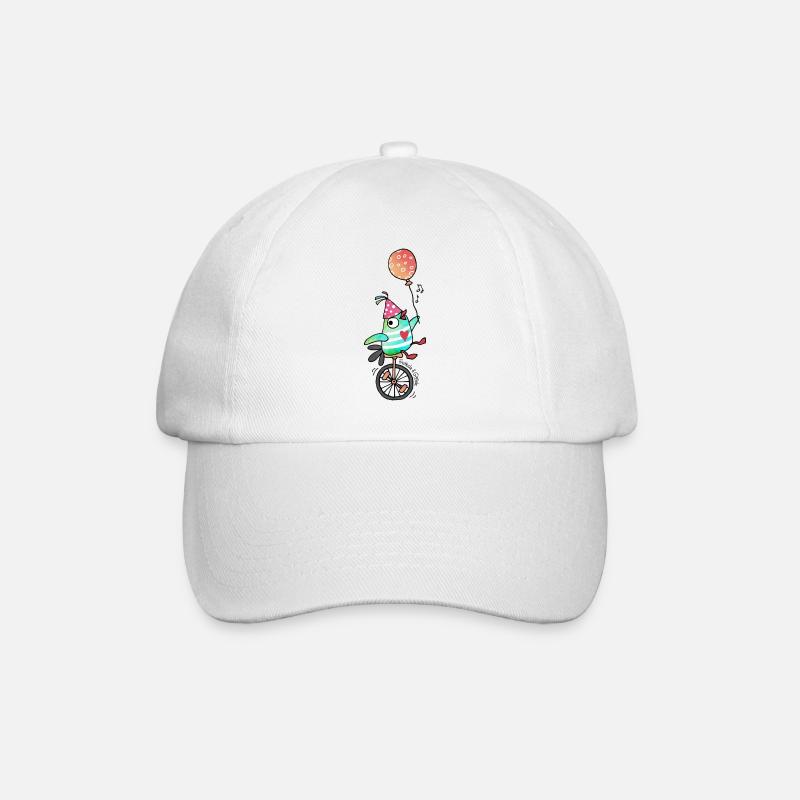 Plaisir du monocycle - Casquette classique - blanc/blanc