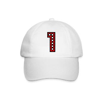 1. 1 year. 1st ANNIVERSARY. 1 YEAR ANNIVERSARY - Baseball Cap - white/white - Front