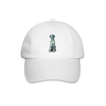 Pop Art Dalmatian - Baseball Cap - white/white - Front