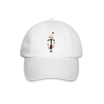 HAPPY EASTER FAMILY - VÉLO DE ROUTE EASTER EGGS - Casquette classique - blanc/blanc - Devant