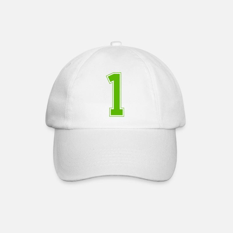 z1b - Baseballkappe - Weiß/Weiß