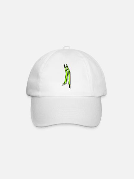Haricots verts - Casquette classique - blanc/blanc