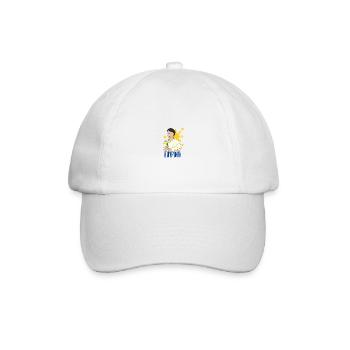 Philippinen Filipina Stolz Flagge Pinay I Geschenk - Baseballkappe - Weiß/Weiß - Vorne