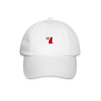 Vietnamesisches Neujahr Katze 2023 I Geschenk - Baseballkappe - Weiß/Weiß - Vorne