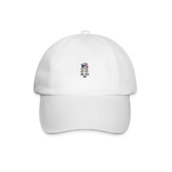 Cane Corso Mom - Baseball Cap - white/white - Front