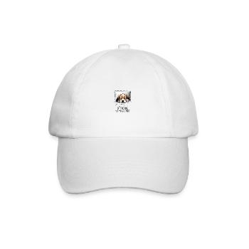 Beagle Chemise de sieste officielle - Casquette classique - blanc/blanc - Devant