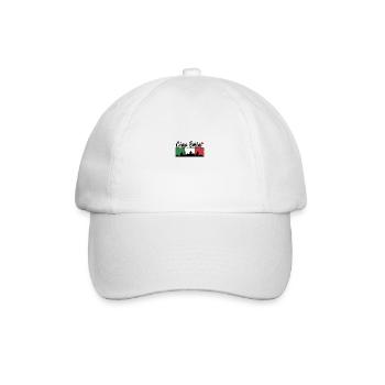 Ciao Bella - Baseballkappe - Weiß/Weiß - Vorne