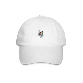 Family Cruise 2026 - Baseball Cap - white/white - Front