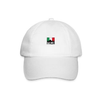 Italia - Casquette classique - blanc/blanc - Devant