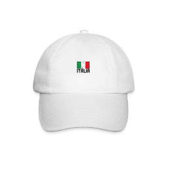 Italia - Casquette classique - blanc/blanc - Devant